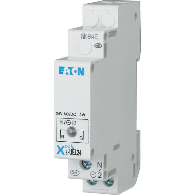 Eaton Z-UEL24 Einzel-LED-Signalleuchte 12-24V AC/DC Rot/Grün - 284924