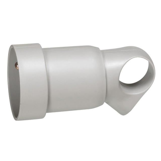 Legrand PA Grau Kontrast Plug - 050425 [10 Stück]