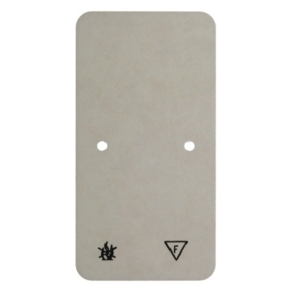Hager Berker Selbstverlöschende Bodenplatte für 2-Gang-Kombination - 105440