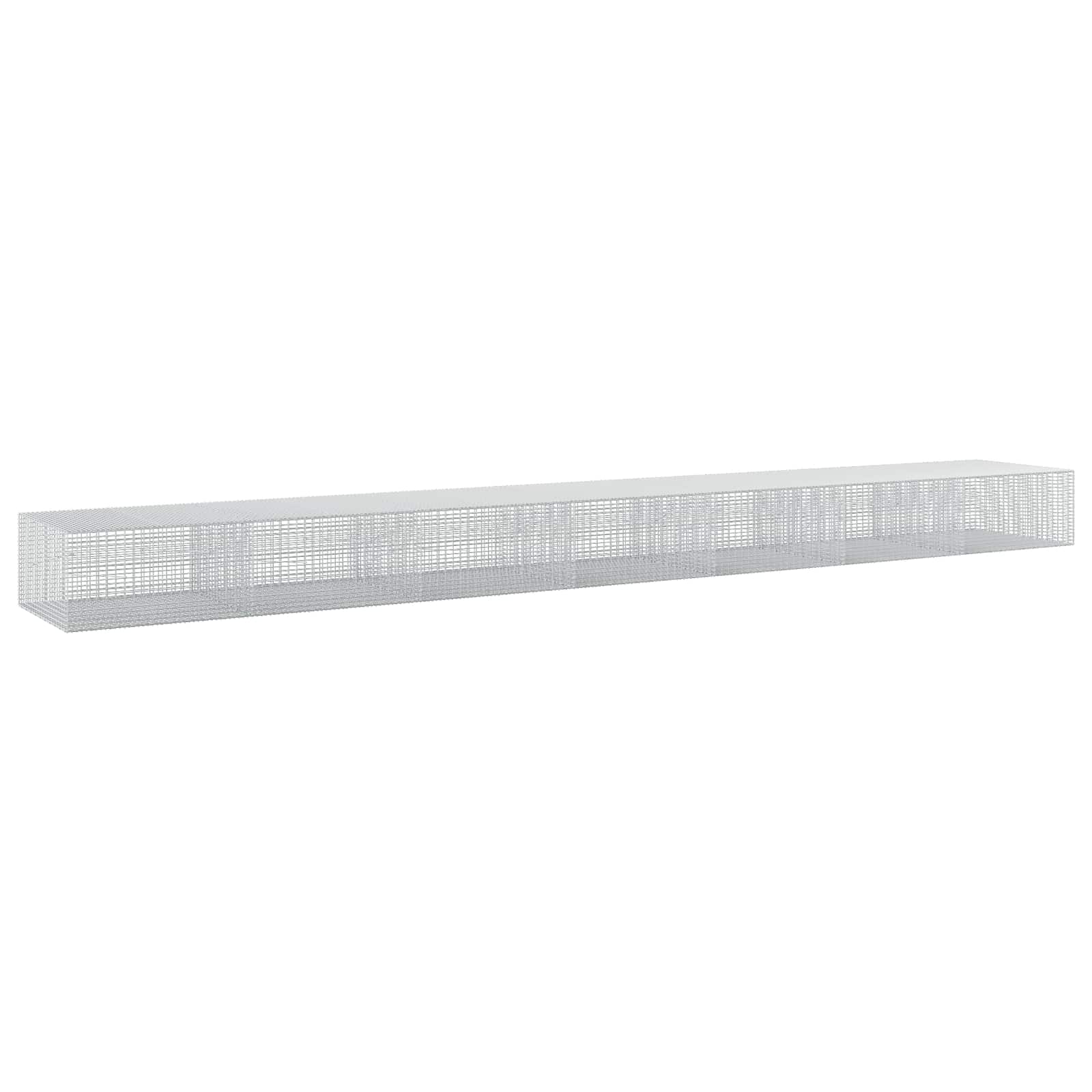 Gabione Mit 5 Mm Draht Und 5x2,5 Cm Maschen 700x100x50 Cm Vidaxl