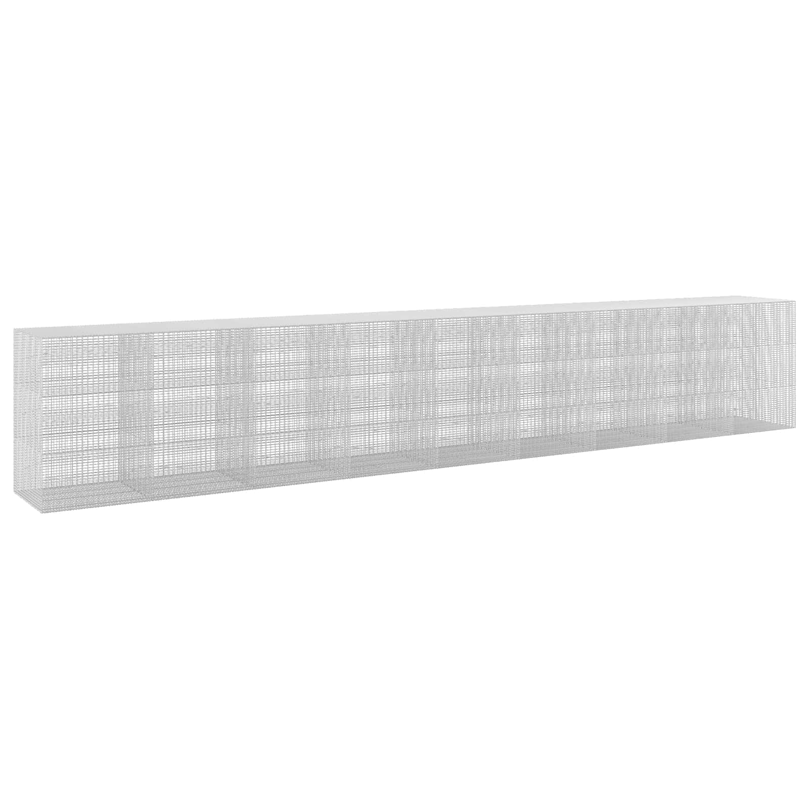Gabione Mit 5 Mm Draht Und 5x2,5 Cm Maschen 900x100x150 Cm Vidaxl