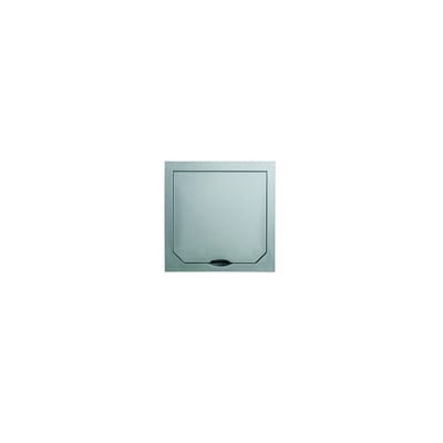 ABL Edelstahl Klappdeckel Bodensteckdose 94MM IP41 - 1471-ESM