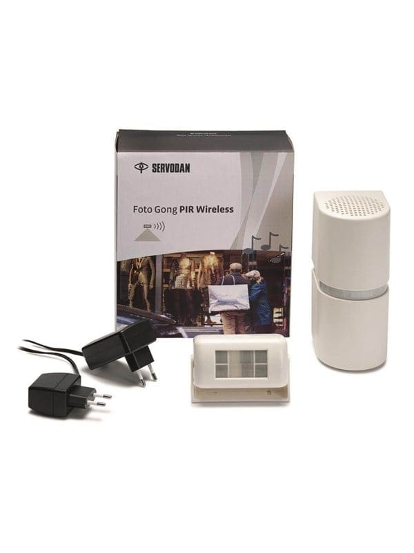 Drahtloses PIR-Fotogong-Set 230VAC/12VDC - 33-450