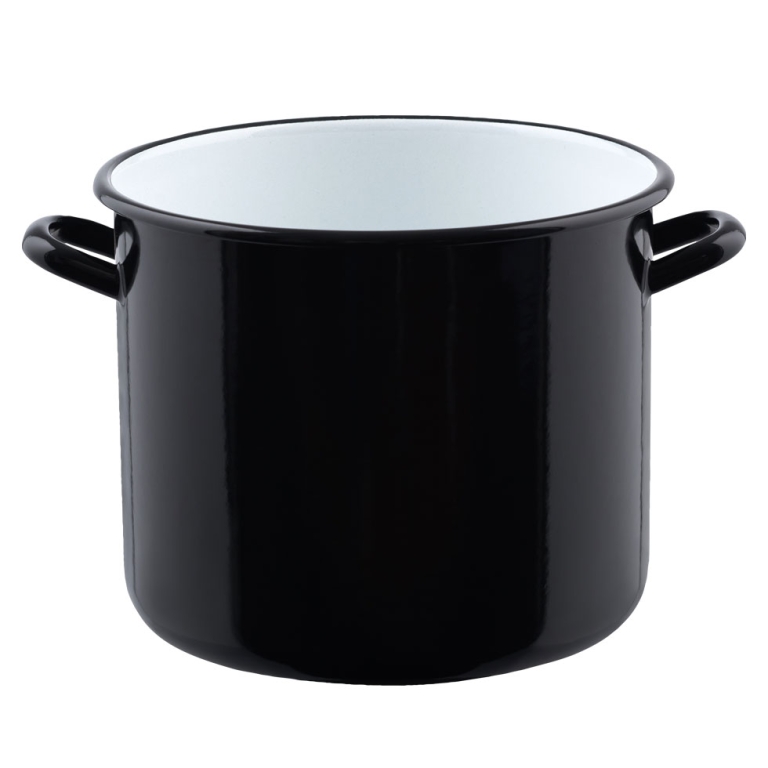 Riess Riesen Topf Mit Bördel Ø28cm 13l Riesen Und Zwerge Emaille