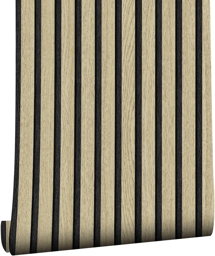 Selbstklebende Holzmaserungstapete, Wandaufkleber In Holzmaserung, Retro-tapete, Wand, Wasserfest, 300 X 60 Cm.