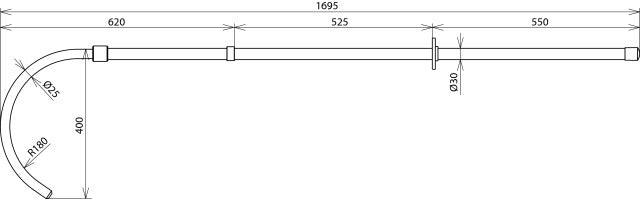 Dehn Rettungsstange 36KV L 1500MM - 766041 Bild 2