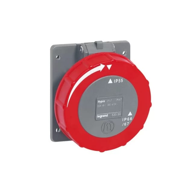 Legrand Eingebauter WCD 400V 32A 4P Hypra IP67 - 053050