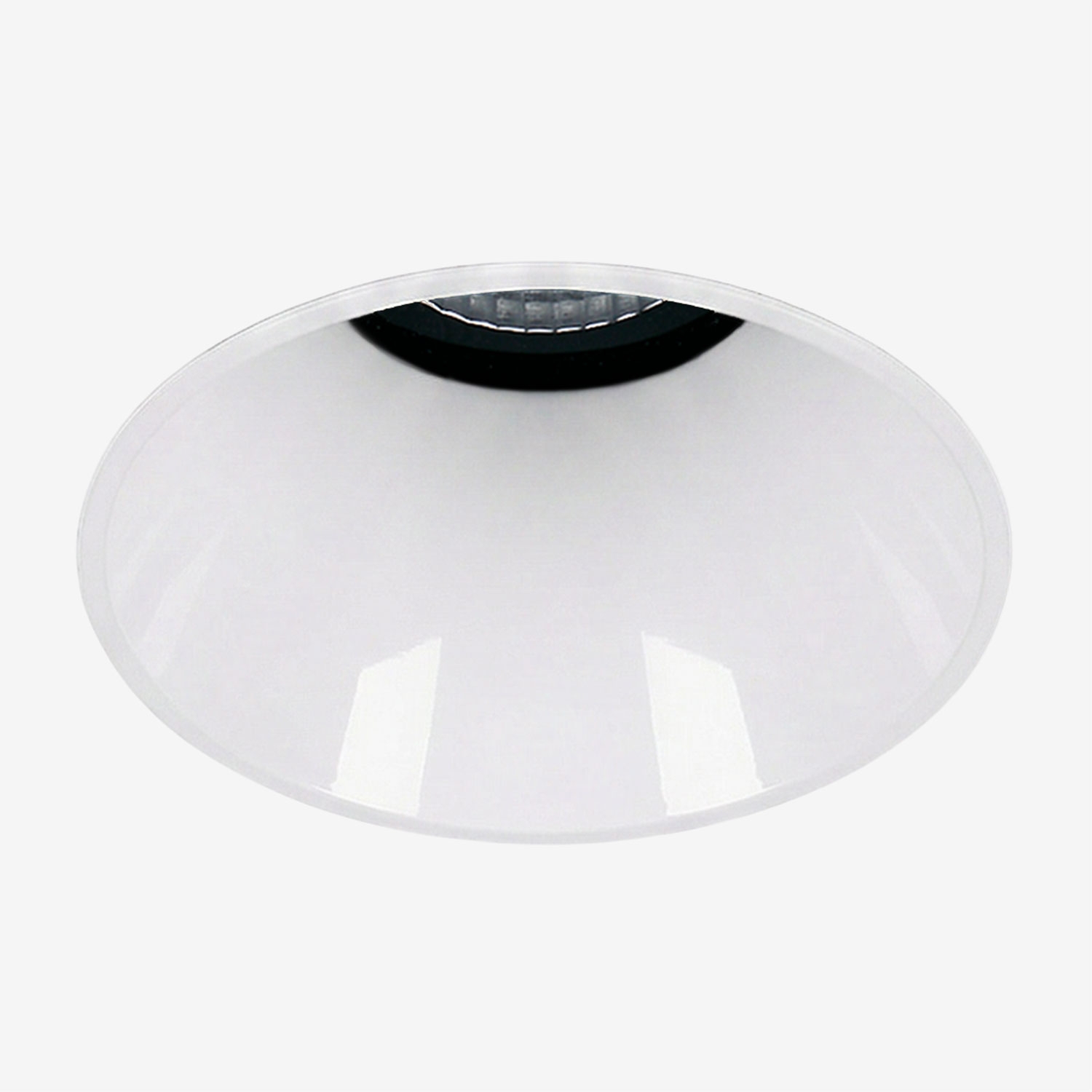 Sklum Downlight Led Einbauleuchte Rahmenlos Trimless Rund Ø5,3 Cm Aus Aluminium Orelva Weiss