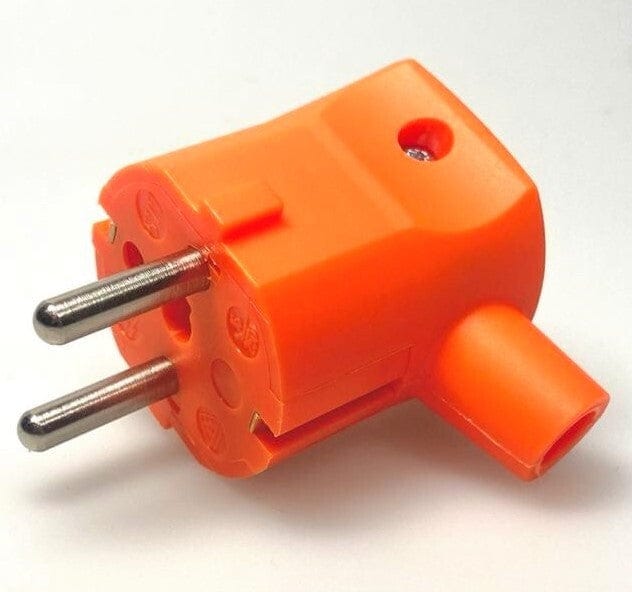 Martin Kaiser MK Stecker mit Erdungskontaktsystemen Orange - 577/oder [50 Stück]