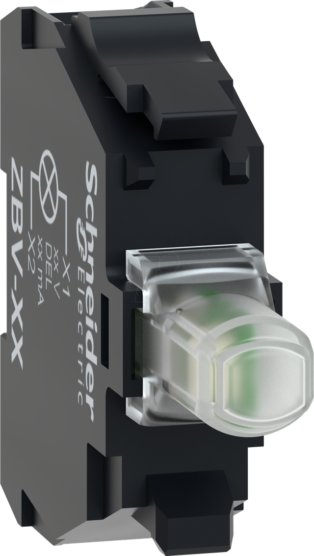 Universelles LED Lichtblock XB4/XB5 24-120V AC/DC - ZBVBG1
