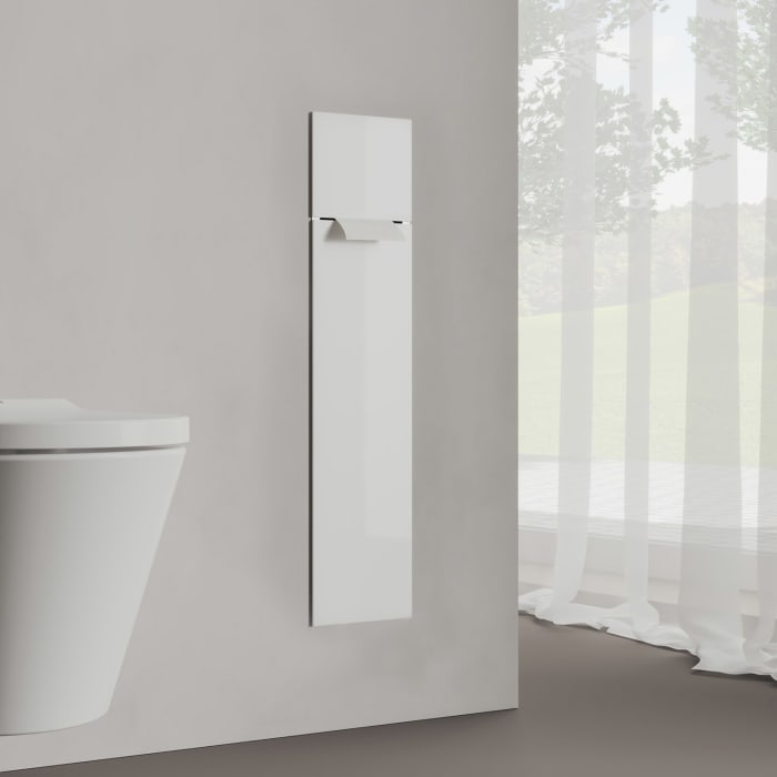 Kronenbach Cube Design Wc-modul 73 Cm - Unterputz, Glasfront, Anschlag Rechts