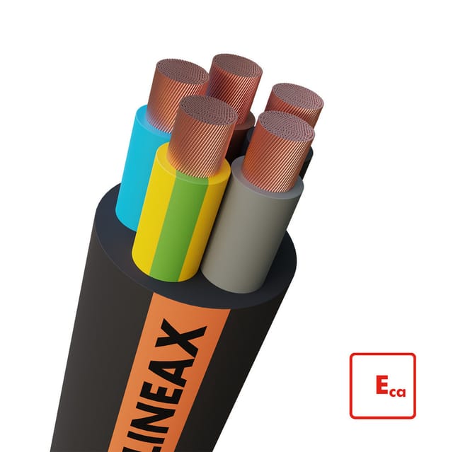 Nexans H07RN-F Industrielles Flexibles Kabel 5G 25mm² - 10008941 [2 Meter]