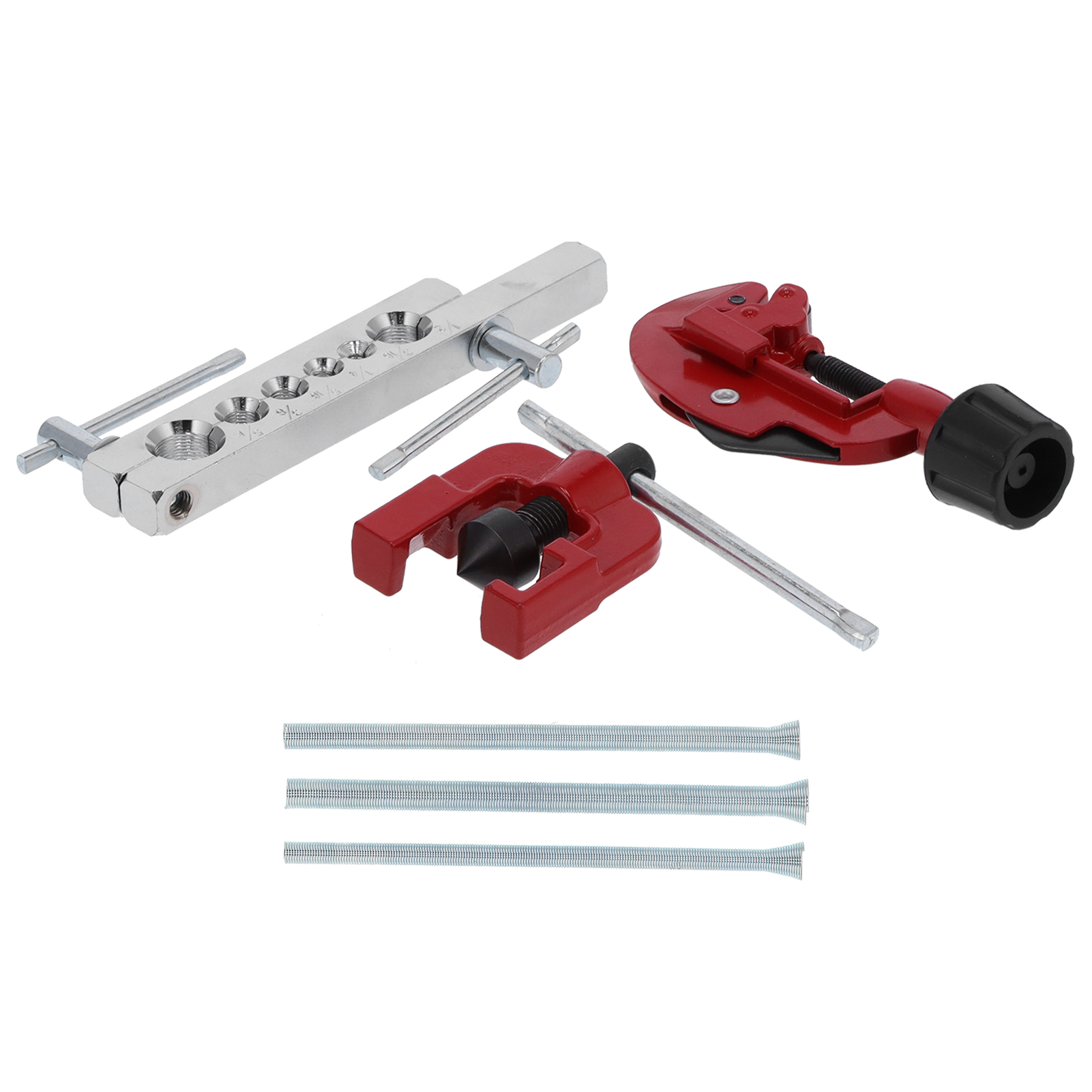 Set Mit 6 Rohrstopfwerkzeugen Mit Federn, Fase Und G-förmigem Rohrschneider Für Kupfer Ct-8012