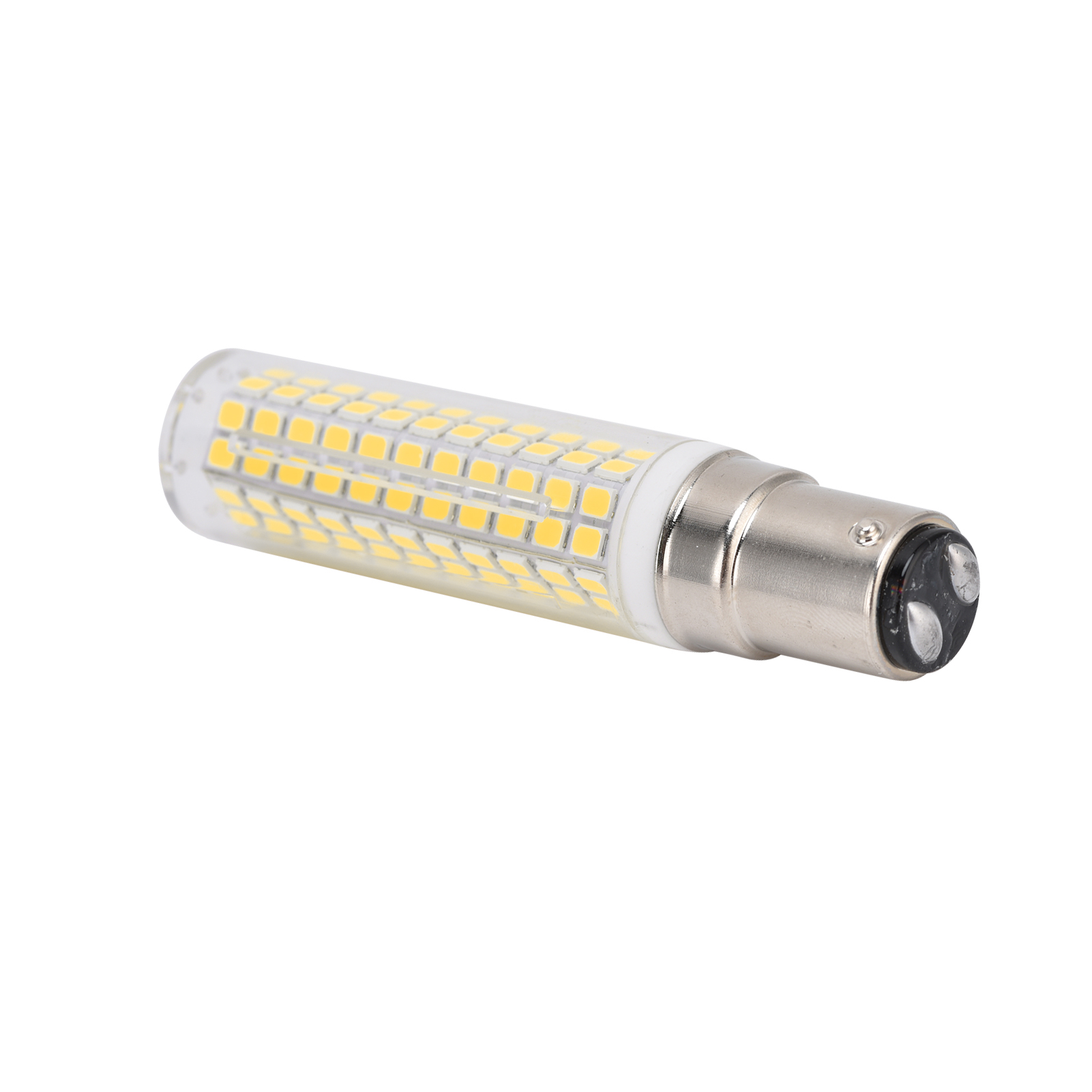 Ba15d Led-maiskolbenlampe, 1500 Lm, 136 Leds, Dimmbar, Für Kronleuchter, Deckenleuchten Und Wandleuchten, 220 V, Kaltweiß