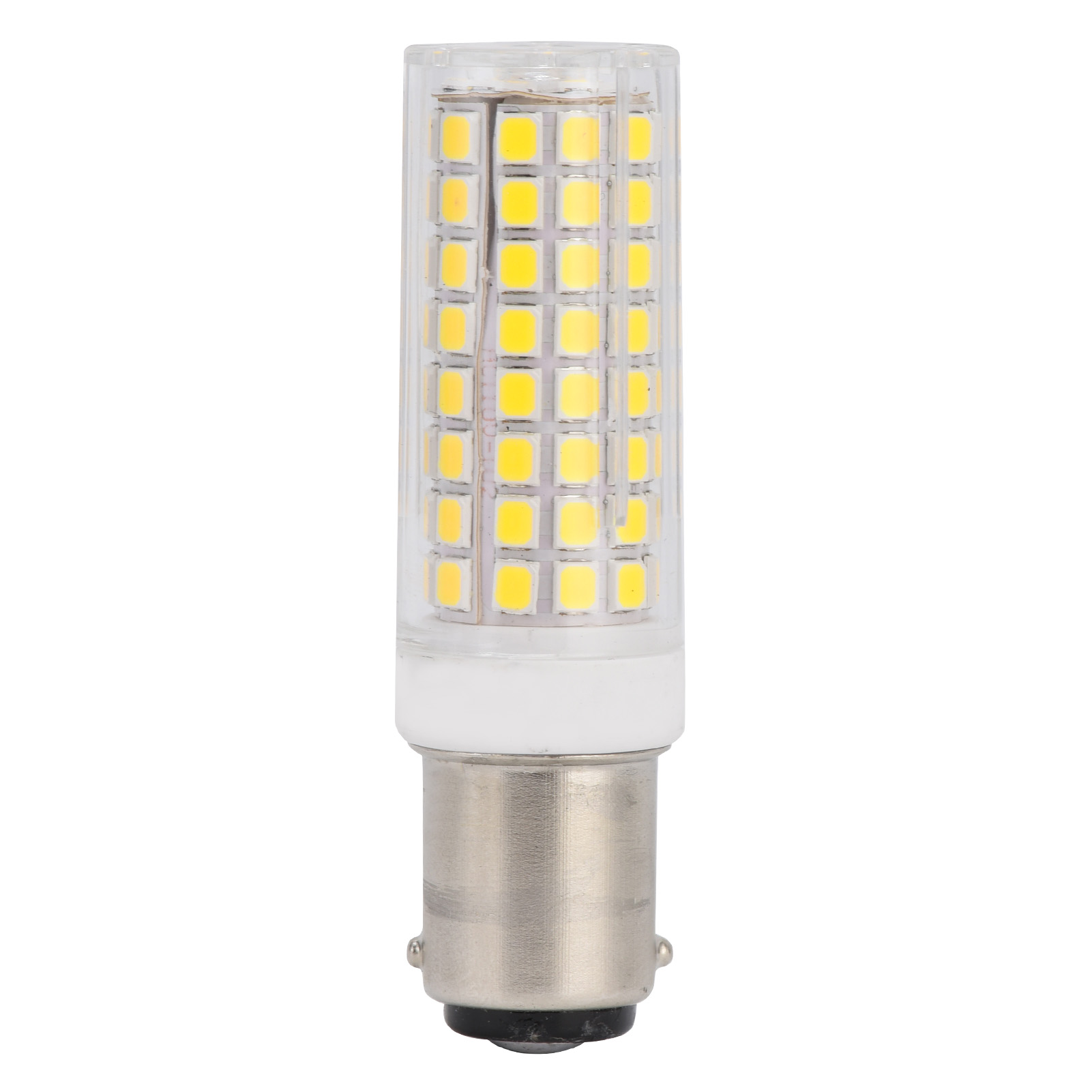 Dimmbare Glühbirne Ba15d, 360°-beleuchtung, 1000 Lumen, 102 Leds Für Kronleuchter Und Deckenleuchten, 220 V, 12 W, Kaltweiß