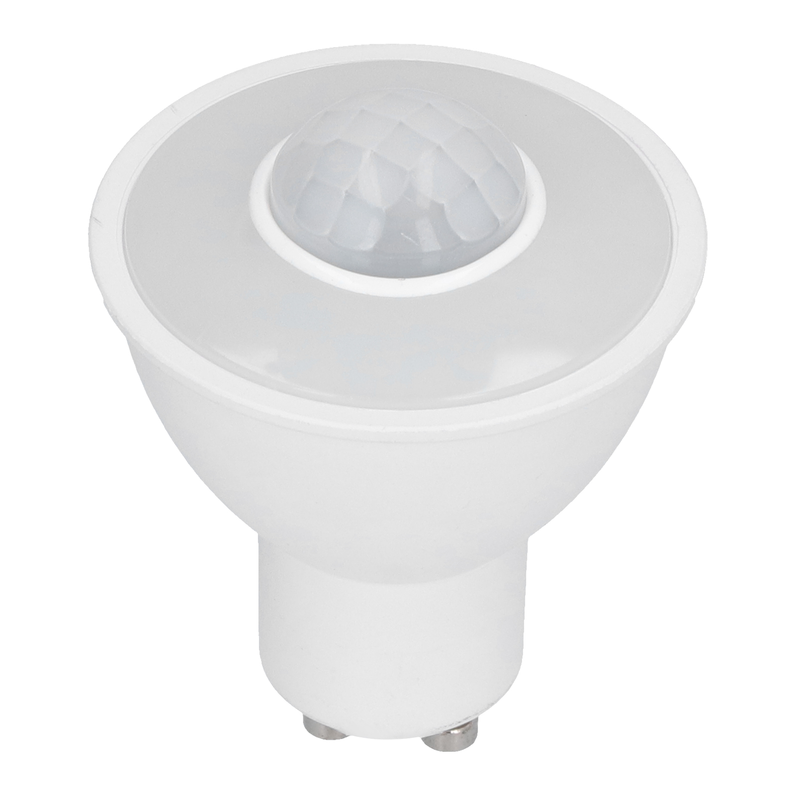 Gu10-led-lampe Mit Infrarot-bewegungsmelder, 5 W, 500 Lm, 6000 K Weißes Licht, Für Decke/flur, 100–240 V Wechselstrom