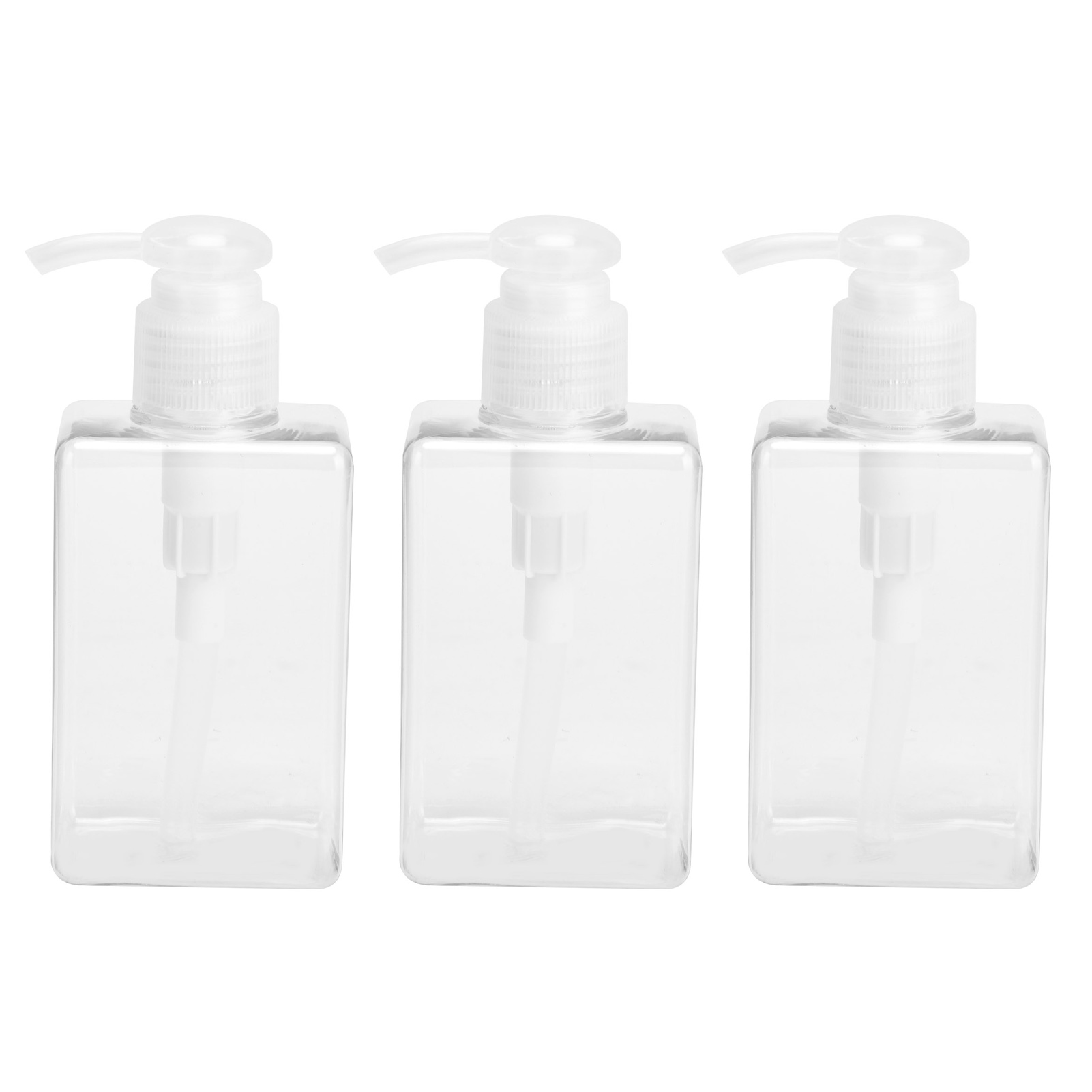 Set Mit 3 Leeren 150-ml-kunststoffpumpenflaschen Für Flüssigseife, Küche Und Bad