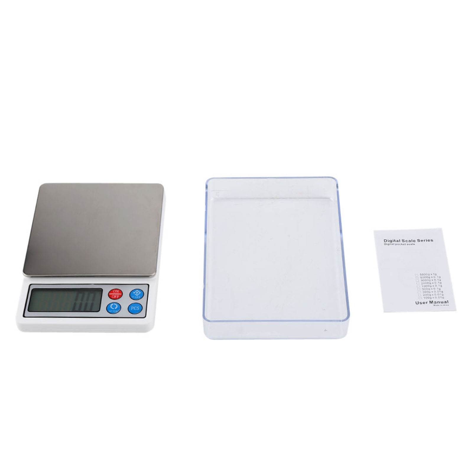 Mini-tragbare Digitale Waage, 2 Kg/0,1 G, Hohe Präzision Beim Wiegen