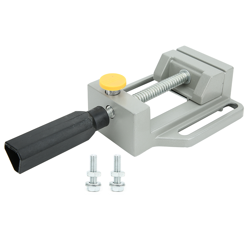 Schnellspann-flachschraubstock Aus Aluminiumlegierung Für Tischgravuren Und Säulenbohrungen