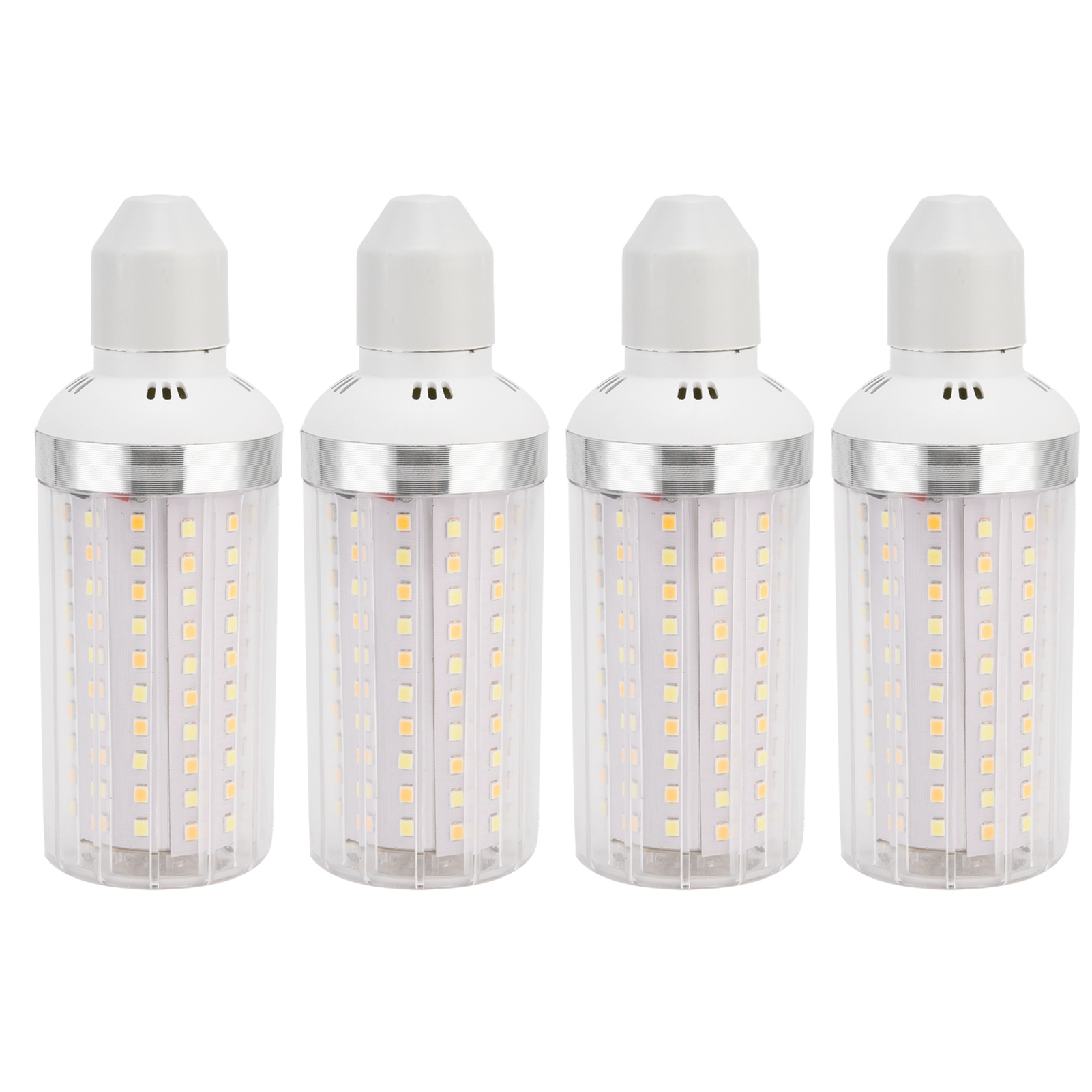 4er-pack E27 3500lm 2835 Led-maiskolbenlampen Für Decken- Und Tischleuchten Im Innenbereich, 85–265 V, 30 W, Reinweiß, Warmweiß
