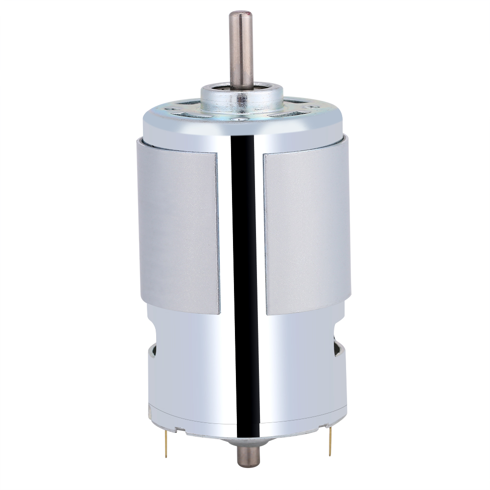 12v 100w Mikro-gleichstrommotor Mit Runder Welle, 12000 U/min, Hohe Drehzahl, Hohes Drehmoment