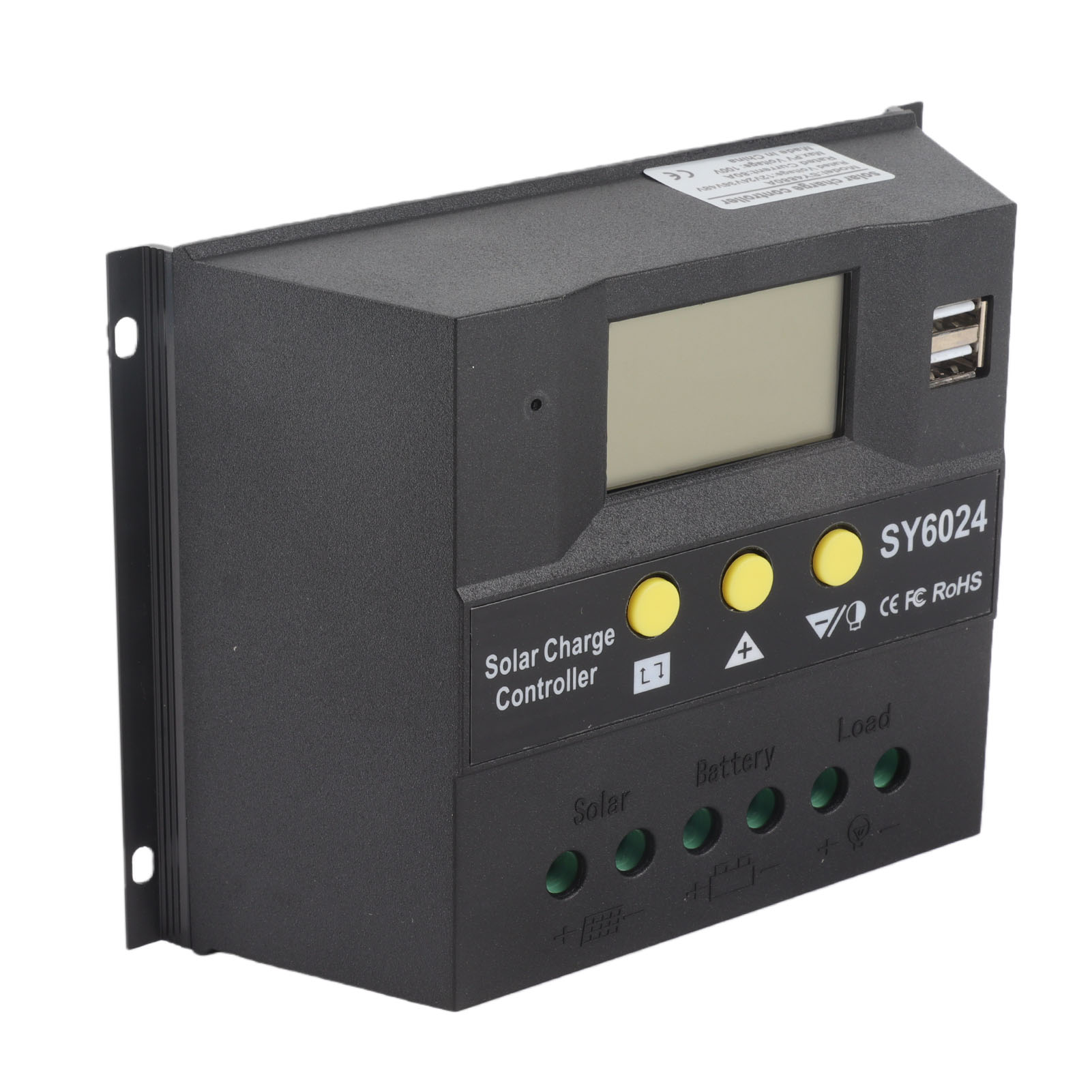 Solarladeregler, Batterieladeregler, 80 A Pwm, 12/24 V Dc, 720/1440 W