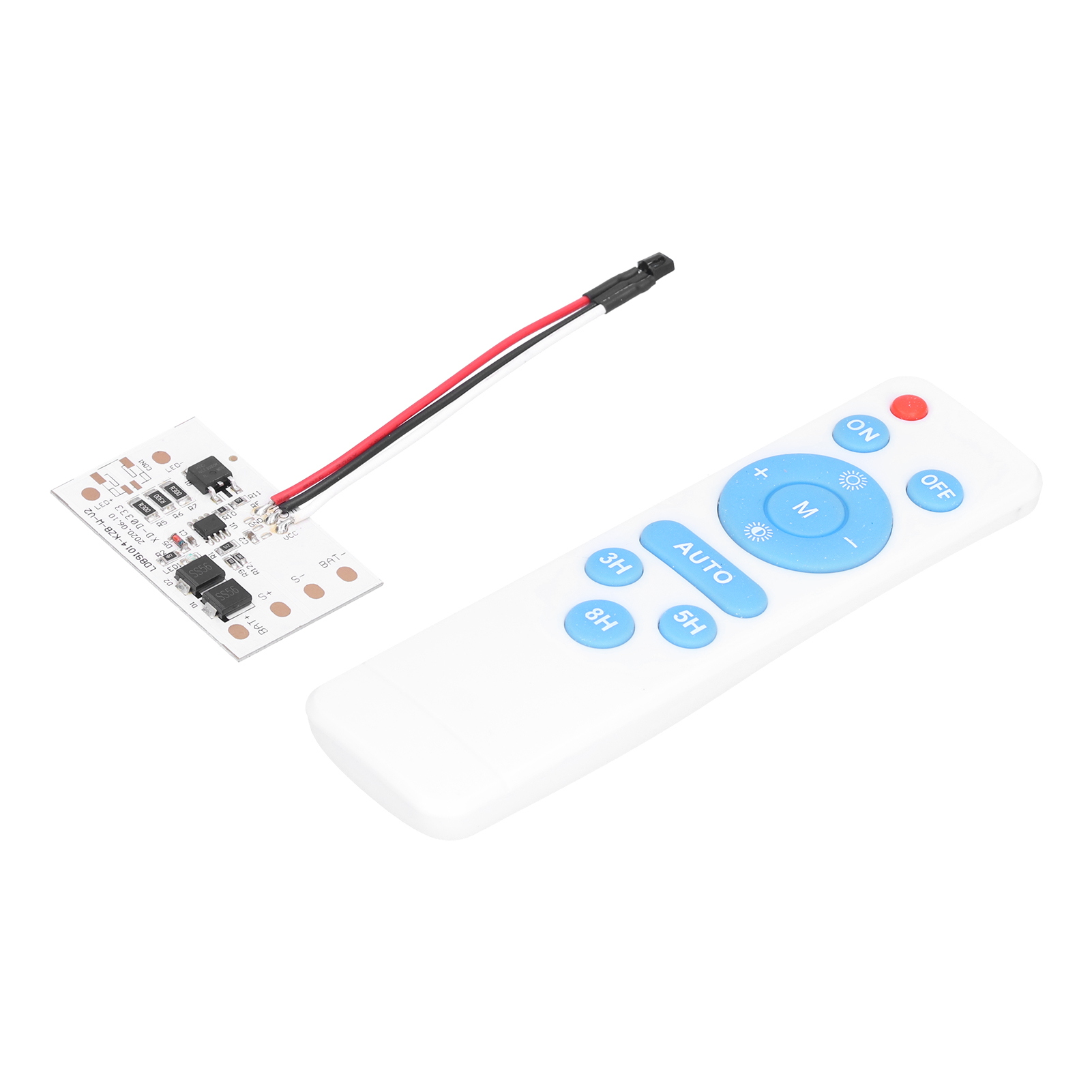 Integriertes 3,2v/3,7v Solarstraßenbeleuchtungs-controllermodul Mit Fernbedienung, Timer-einstellung Und Lichtempfindlichem Sensor.