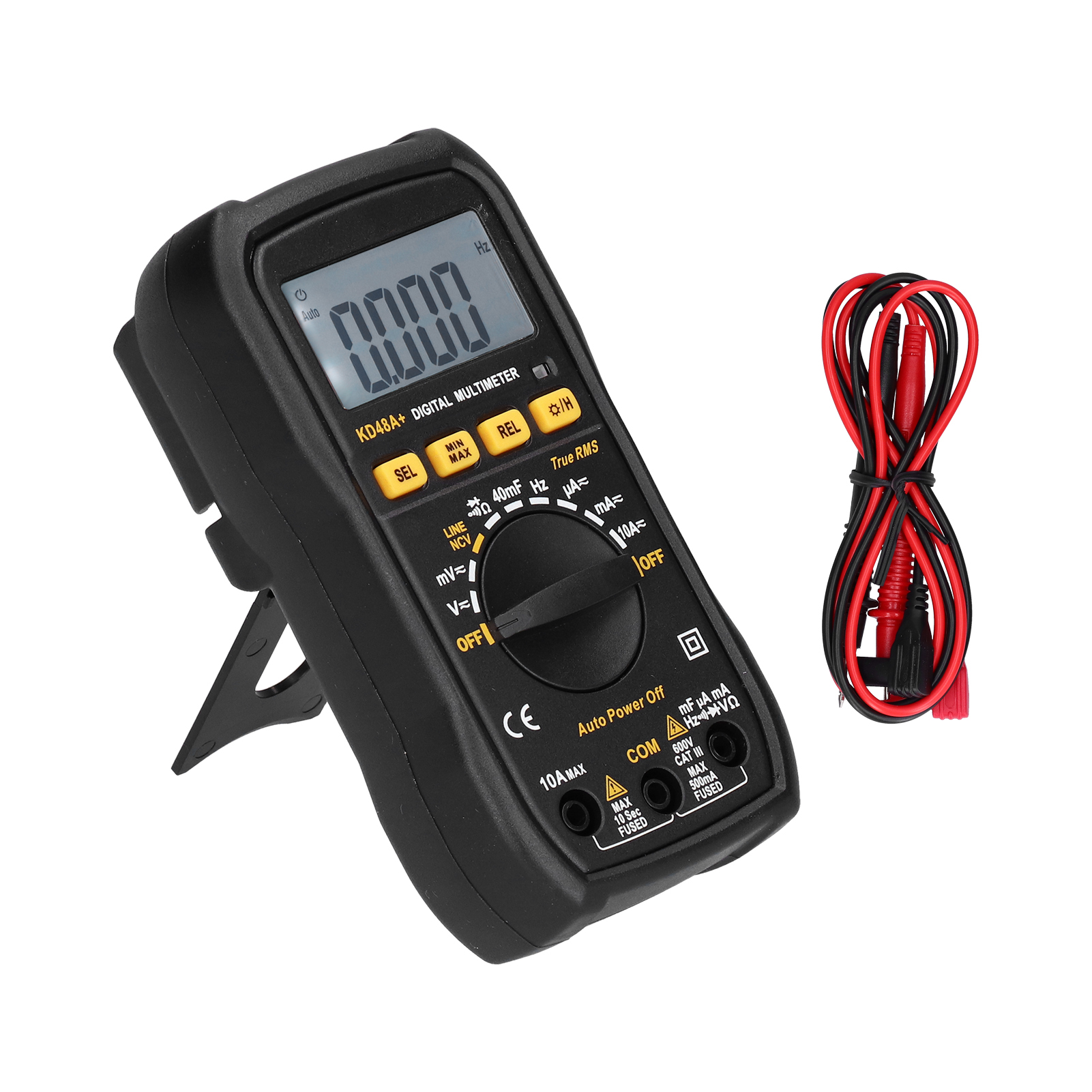 Intelligentes Multifunktions-digitalmultimeter, Strom- Und Spannungsprüfer Für Die Elektrische Wartung (kd48a+)