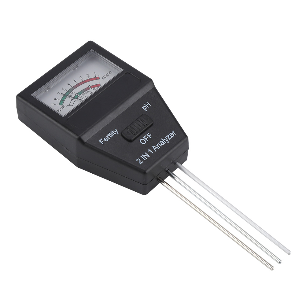 2-in-1 Bodenfeuchtigkeits- Und Ph-tester Für Pflanzen, Nutzpflanzen, Blumen, Gemüse Und Landwirtschaftliche Betriebe