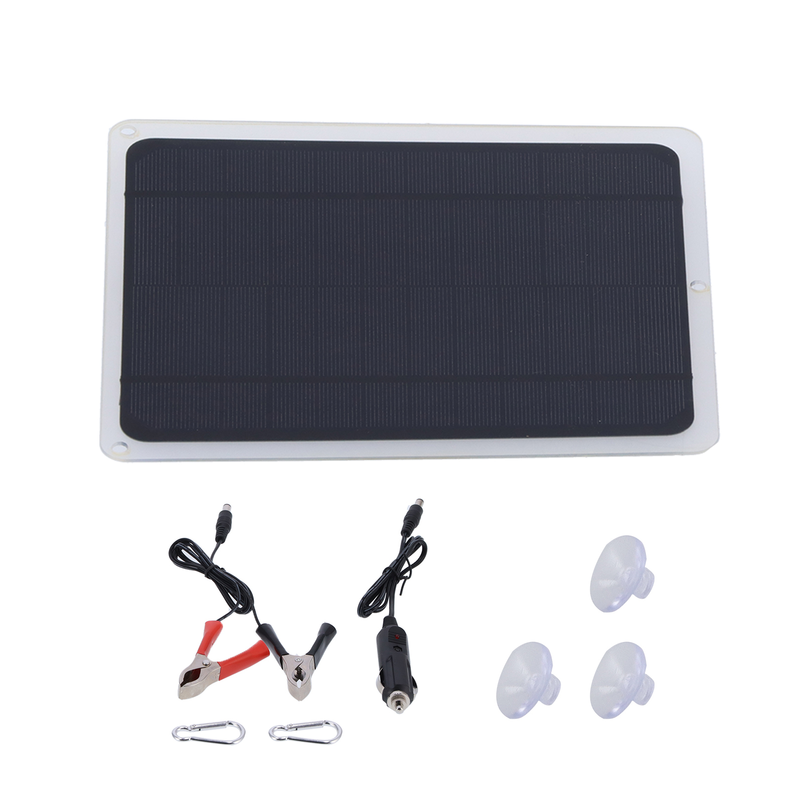 6w 12v Solarpanel-photovoltaikzellen-ladegerät Für Auto, Wohnmobil, Boot, Mobiltelefon