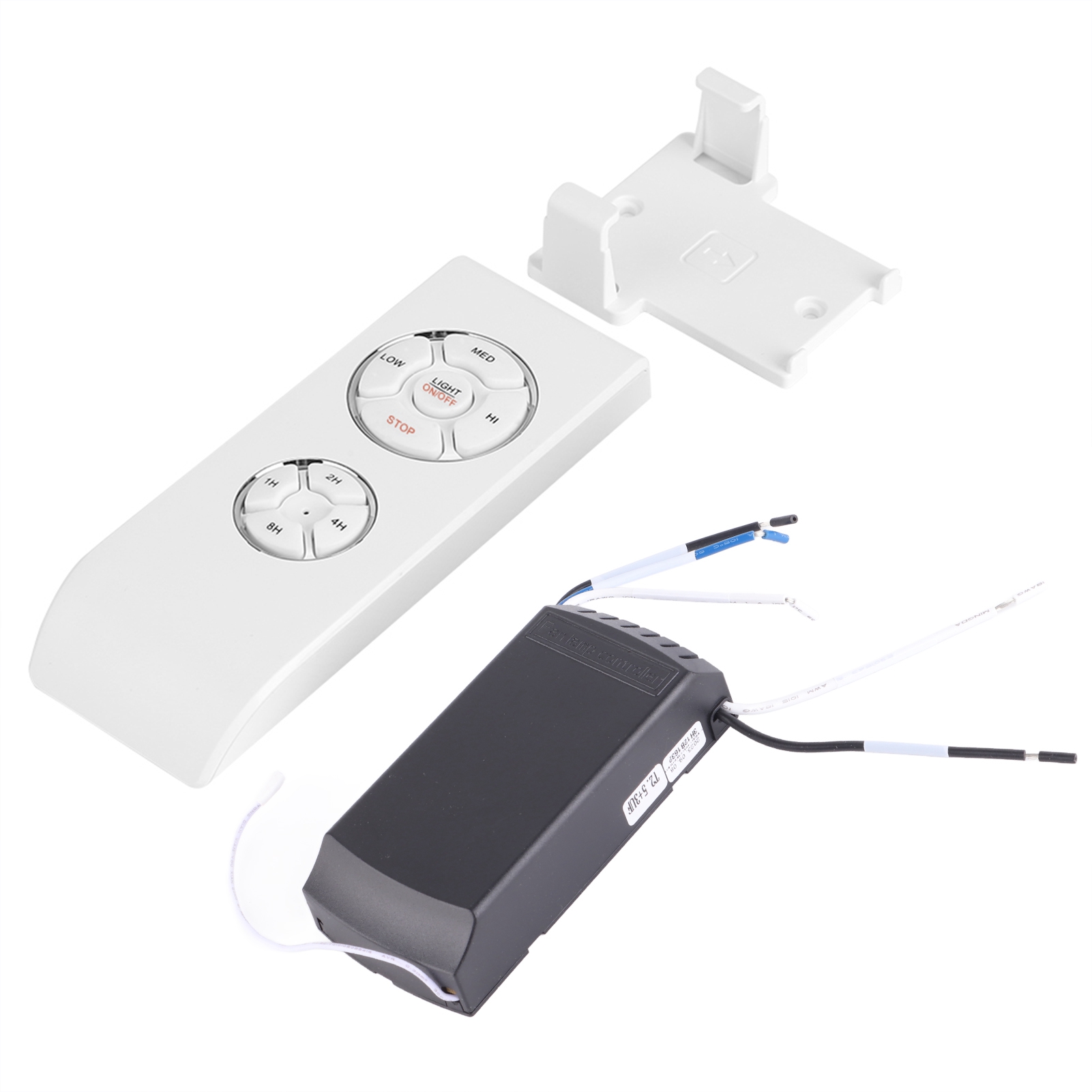 Funkfernbedienungsset Kompatibel Mit Pendelleuchte Mit Ventilator, 3 Geschwindigkeitsstufen Und 4 Timern