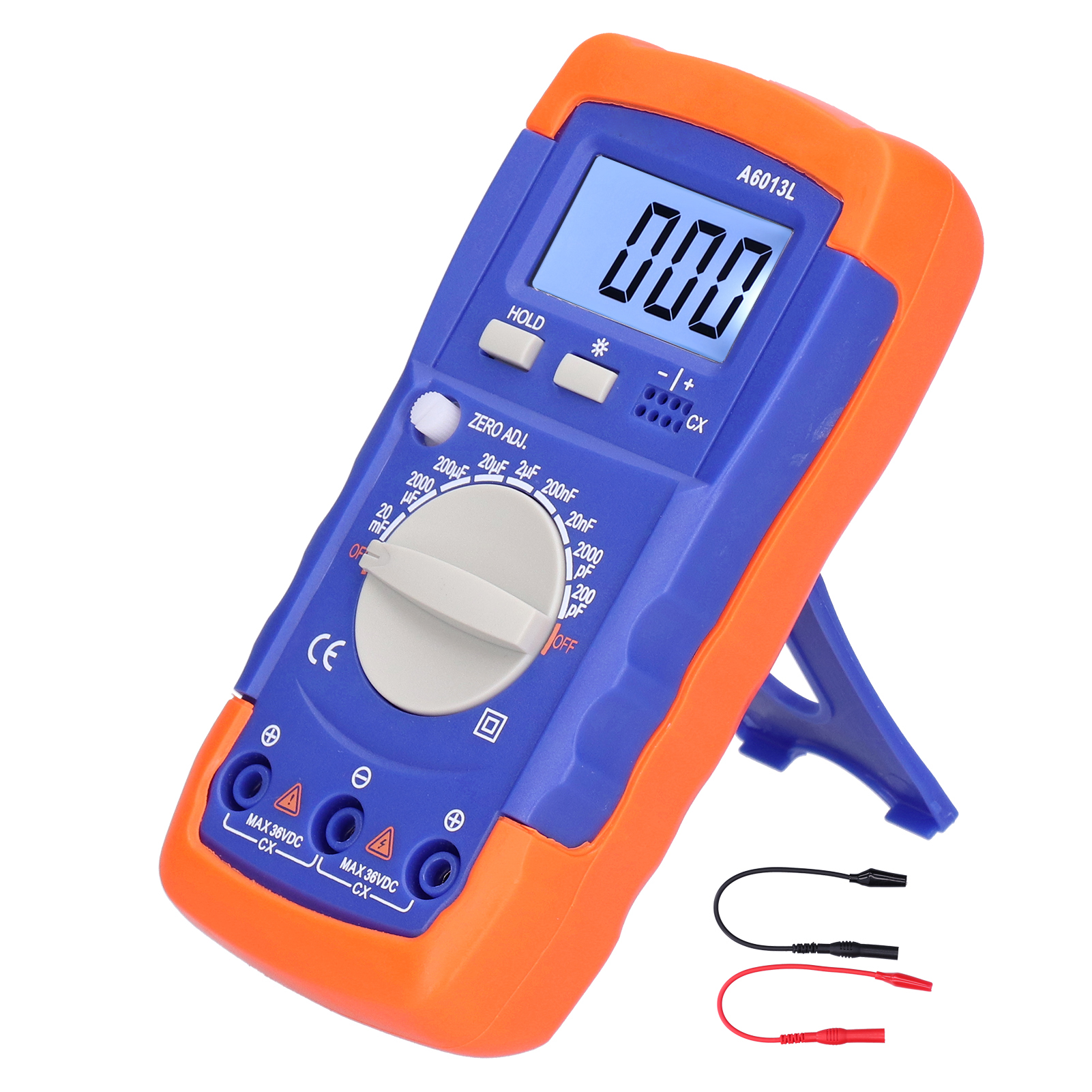 Hochpräzises, Intelligentes Digitales Multimeter Mit Kapazitätsmessung Und Lcd-bildschirm A6013l
