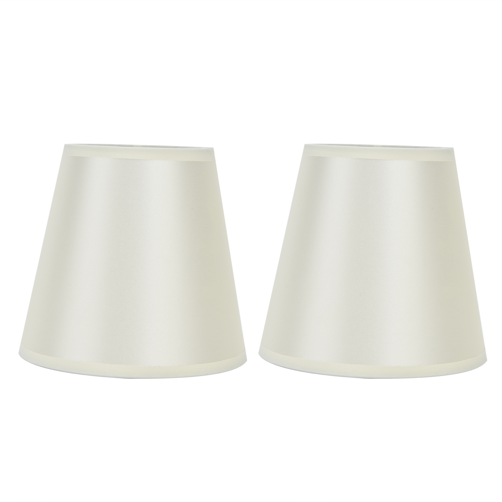 2er-set Moderner Stofflampenschirme Mit Clip Für Wand- Und Pendelleuchten E14 Beige Pt11