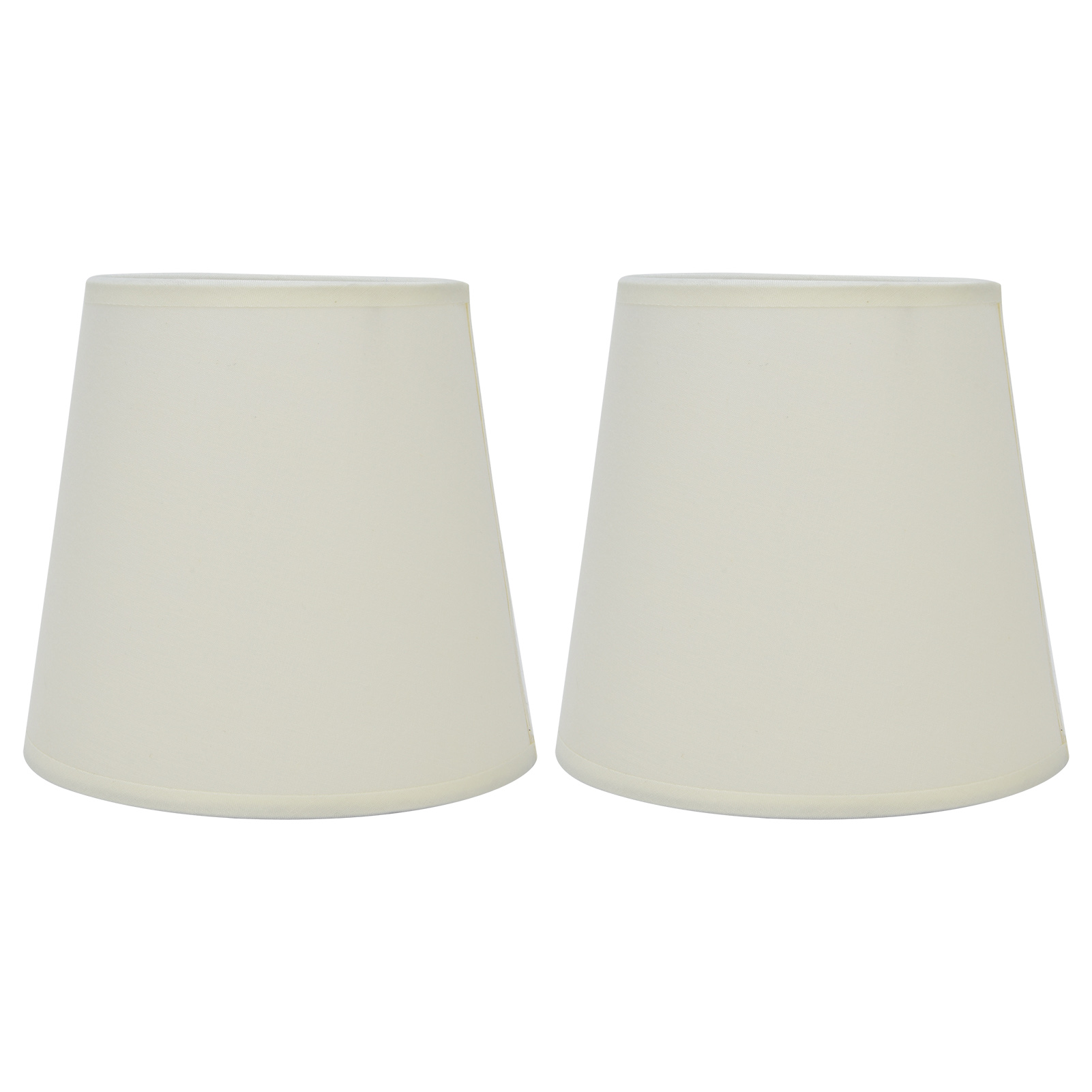 2-teiliger Lampenschirm Im Europäischen Stil Aus Stoff Für E14-hänge-, Tisch- Oder Stehlampen, Farbe Px17, Beige