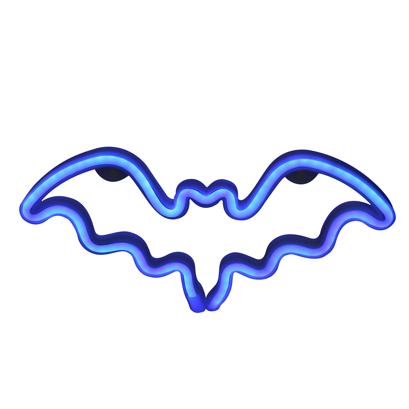 Originale, Fledermausförmige Led-neonreklame, Dekorative Lampe Für Partys, Weihnachten, Hochzeiten, Bars Und Innenräume, Blau