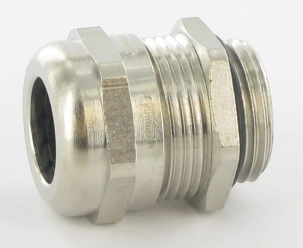 M12 EMC Messing Vernickelt Kabeldurchführung 3-6.5mm - 1691120050