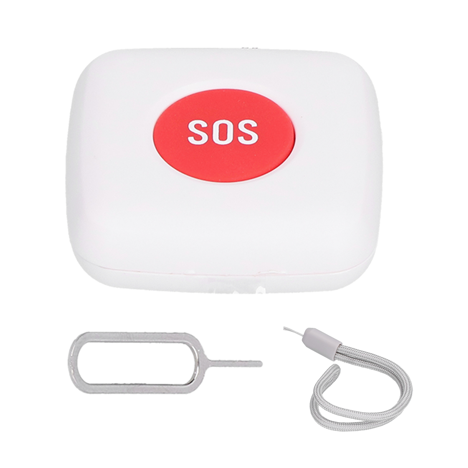 Vernetzter Sos-taster Mit Sensoralarm Für Senioren, Notrufschalter, Tuya-kompatibel Für Zuhause Und Krankenhaus