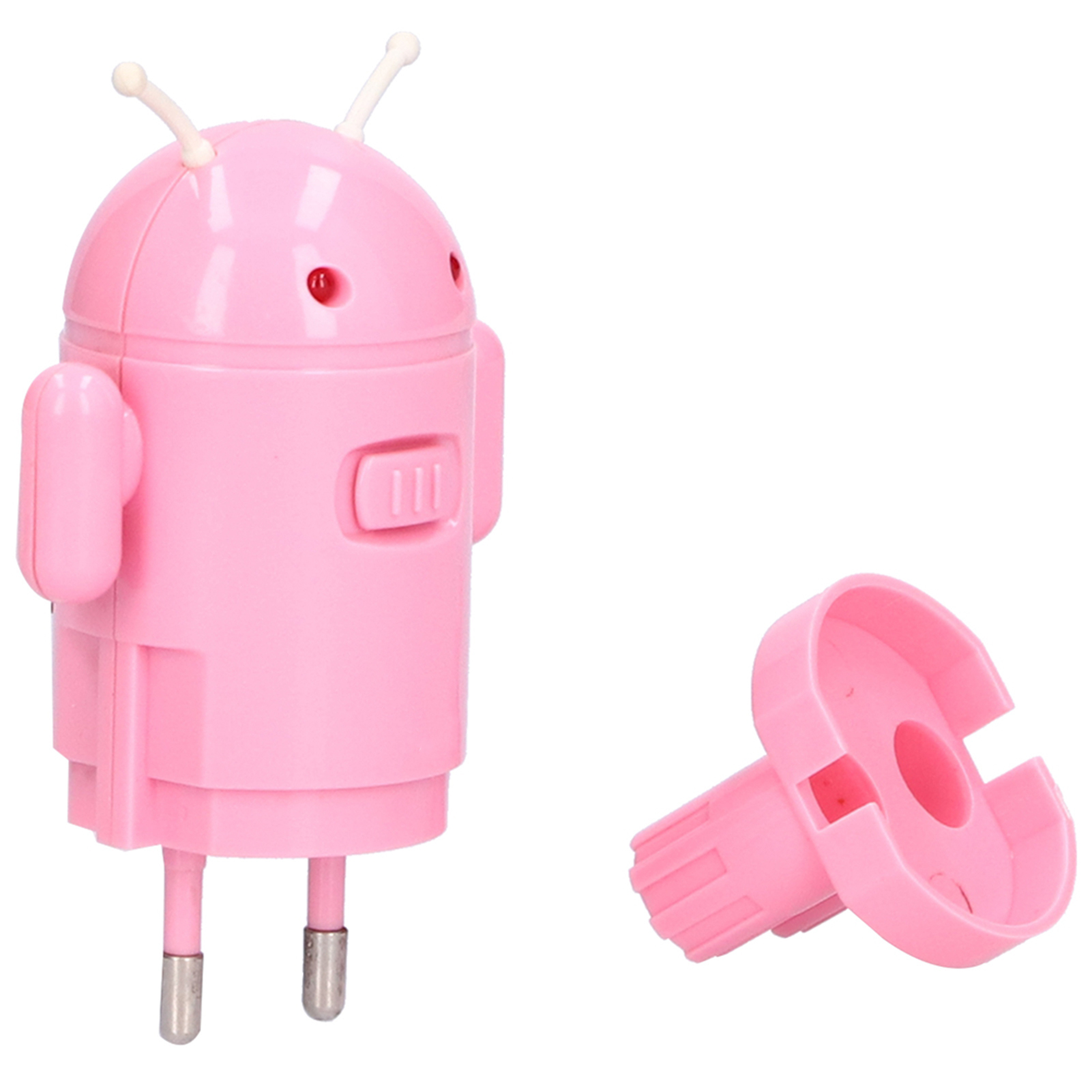 Universeller Tragbarer Usb-konverter-adapter, Roboterform, Rosa
