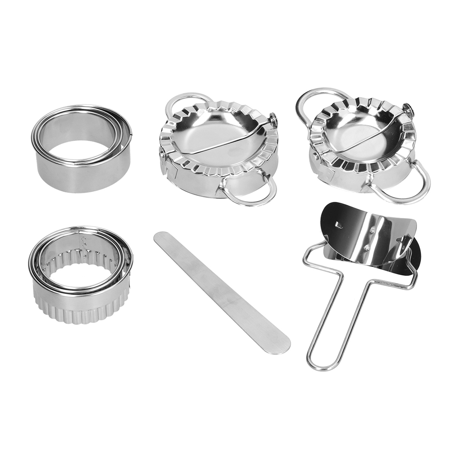 10-teiliges Edelstahl-ravioli- Und Pasta-set Mit Ausstecher Und Pastaschneider, Küchenzubehör Für Den Hausgebrauch