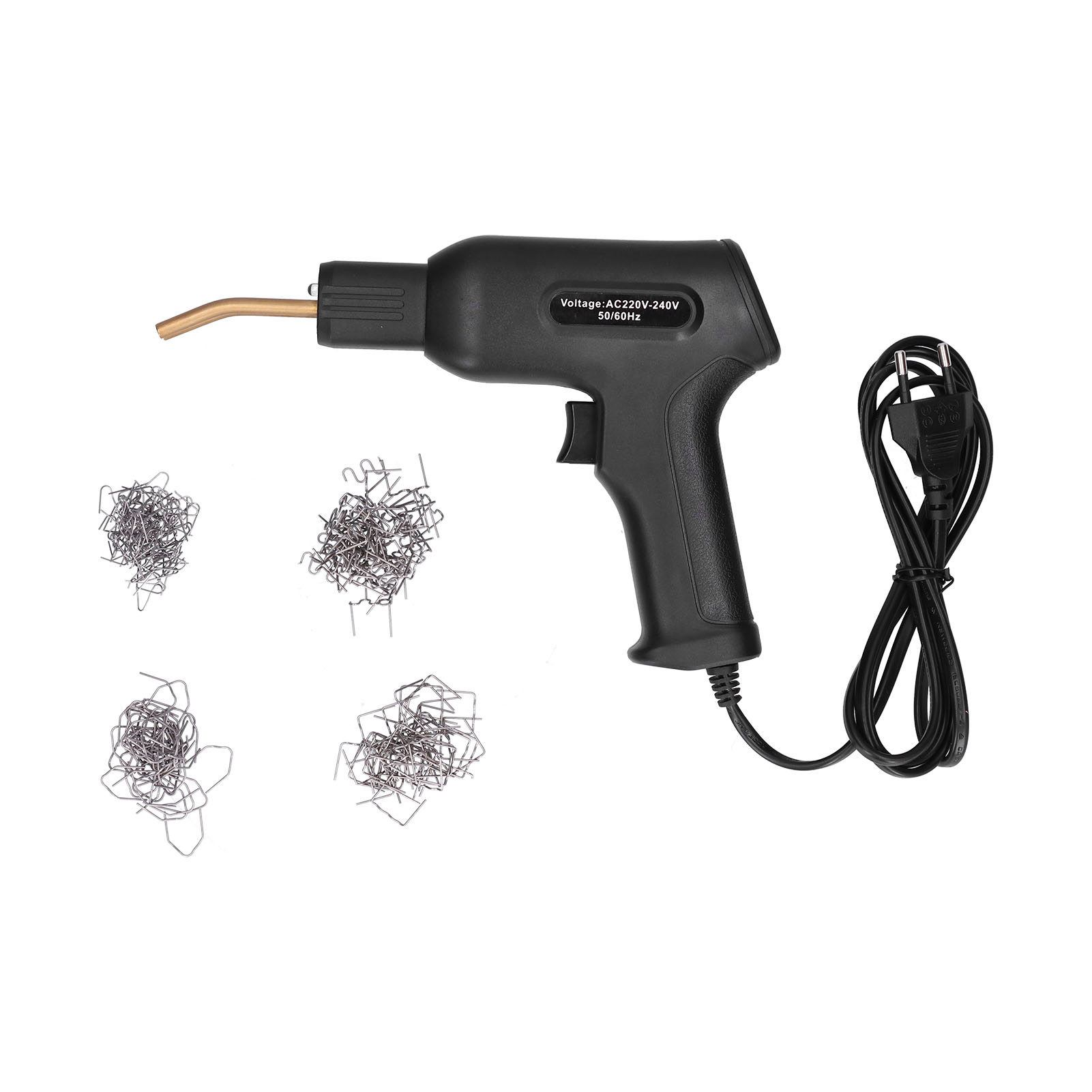 Tragbares Heißklebe-kunststoffschweißgerät, Reparaturwerkzeug Für Haus Und Garten, Schwarz, Eu-stecker 220–240 V