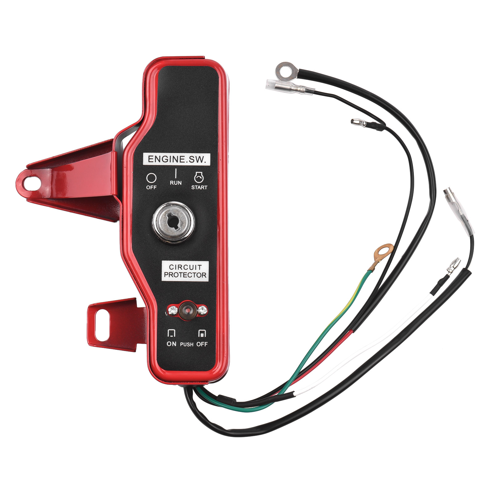 Elektrischer Zündschalterkasten Mit Schlüsselbetätigung Und 2 Schlüsseln Für 168f 170f Gx160 Motor