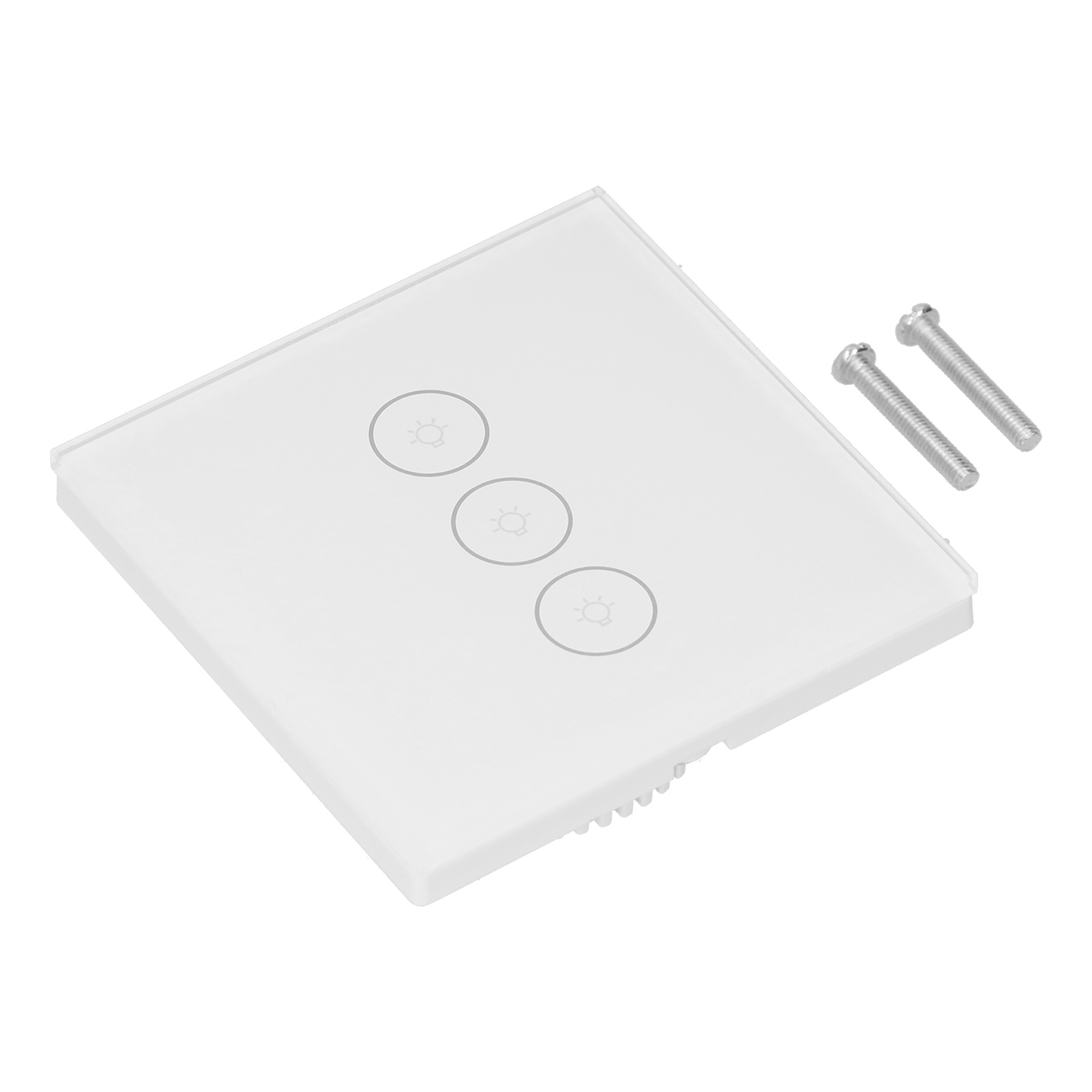 Wlan-fähiger Wandschalter, Touch-glaspanel, Sprachfernbedienung Für Die Beleuchtung