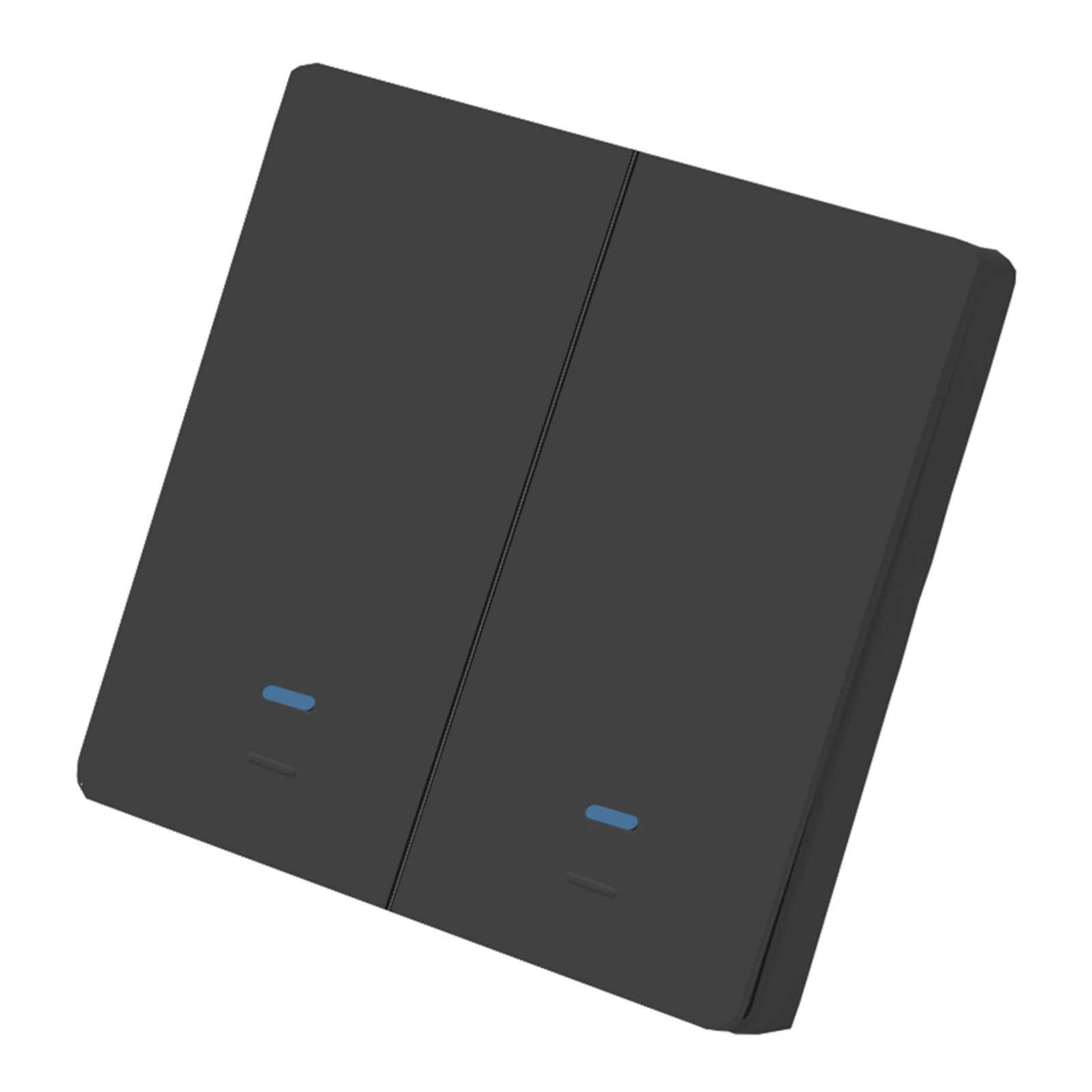 Wlan-fähiger Wandschalter Ohne Hub, Mit Druckknopf, Sprachsteuerung, Fernbedienung Und Touch-funktion, Kompatibel Mit Alexa Und Google Assistant, Timer- Und Countdown-timer-programmierung, Neutralleit