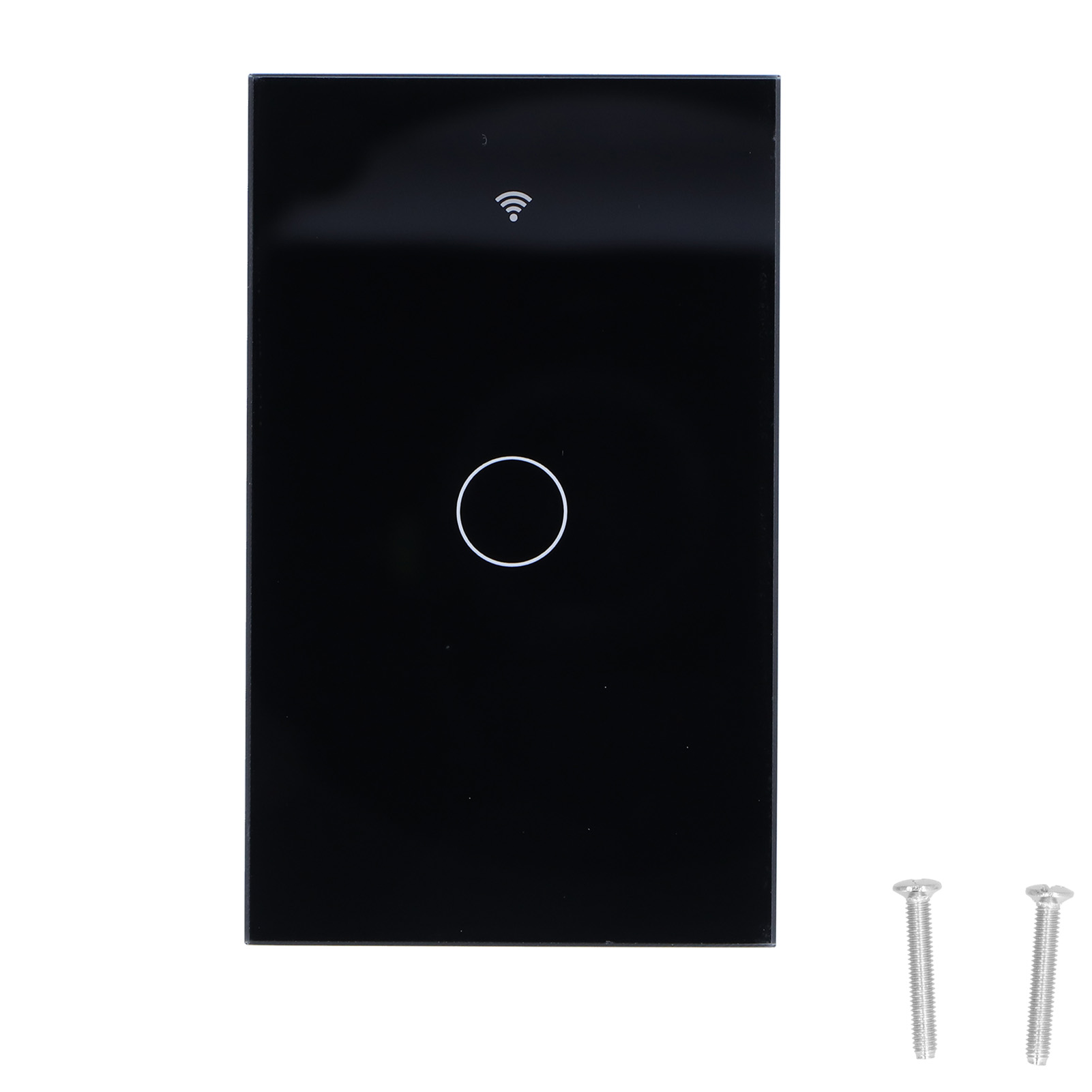 Zigbee Tuya Wand-touch-schalterplatte Mit Fernbedienung Und Sprachsteuerung, 100–240 V, Schwarz