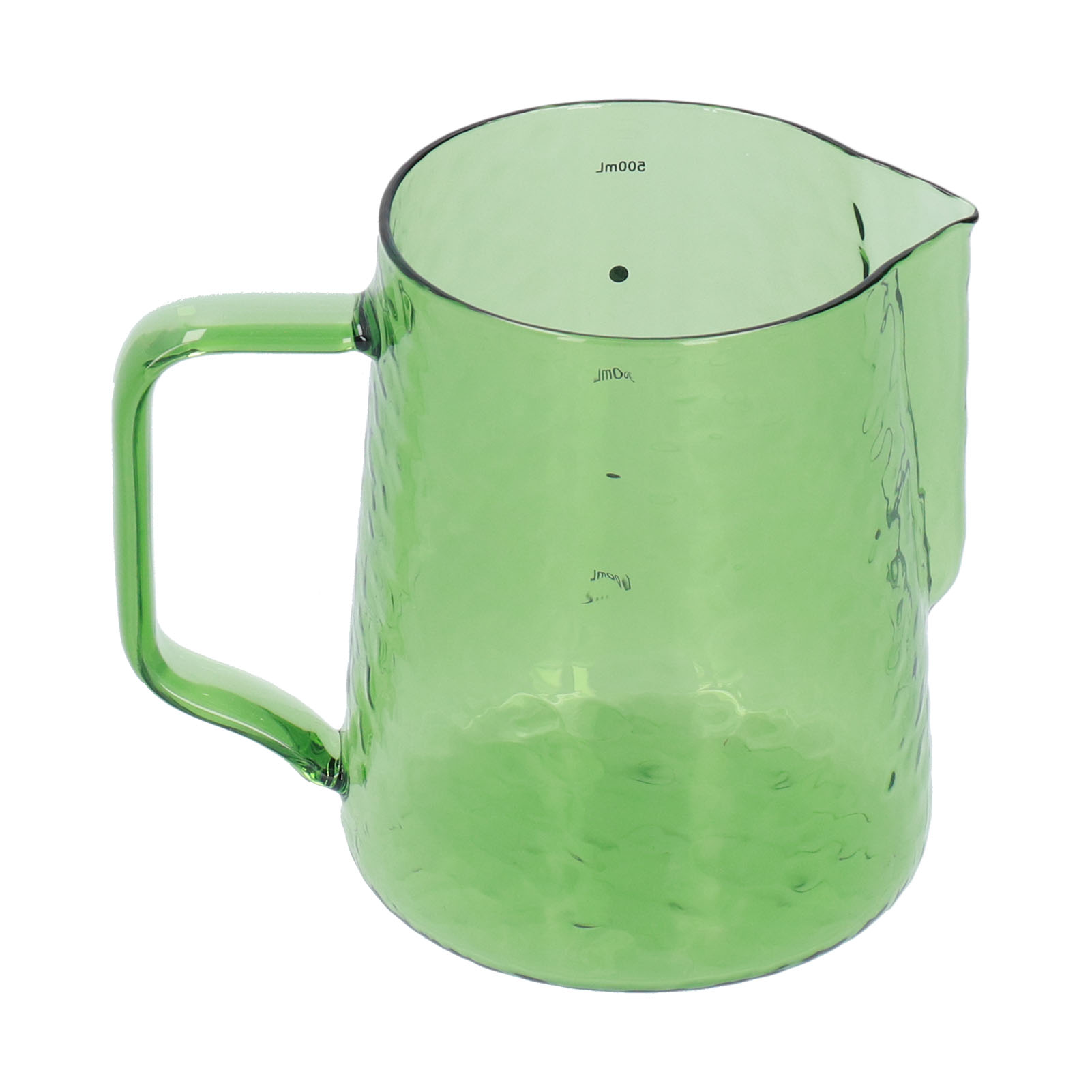 500-ml-mehrzweck-milchkännchen Aus Borosilikatglas Für Kaffee- Und Latte-getränke, Grünes Design