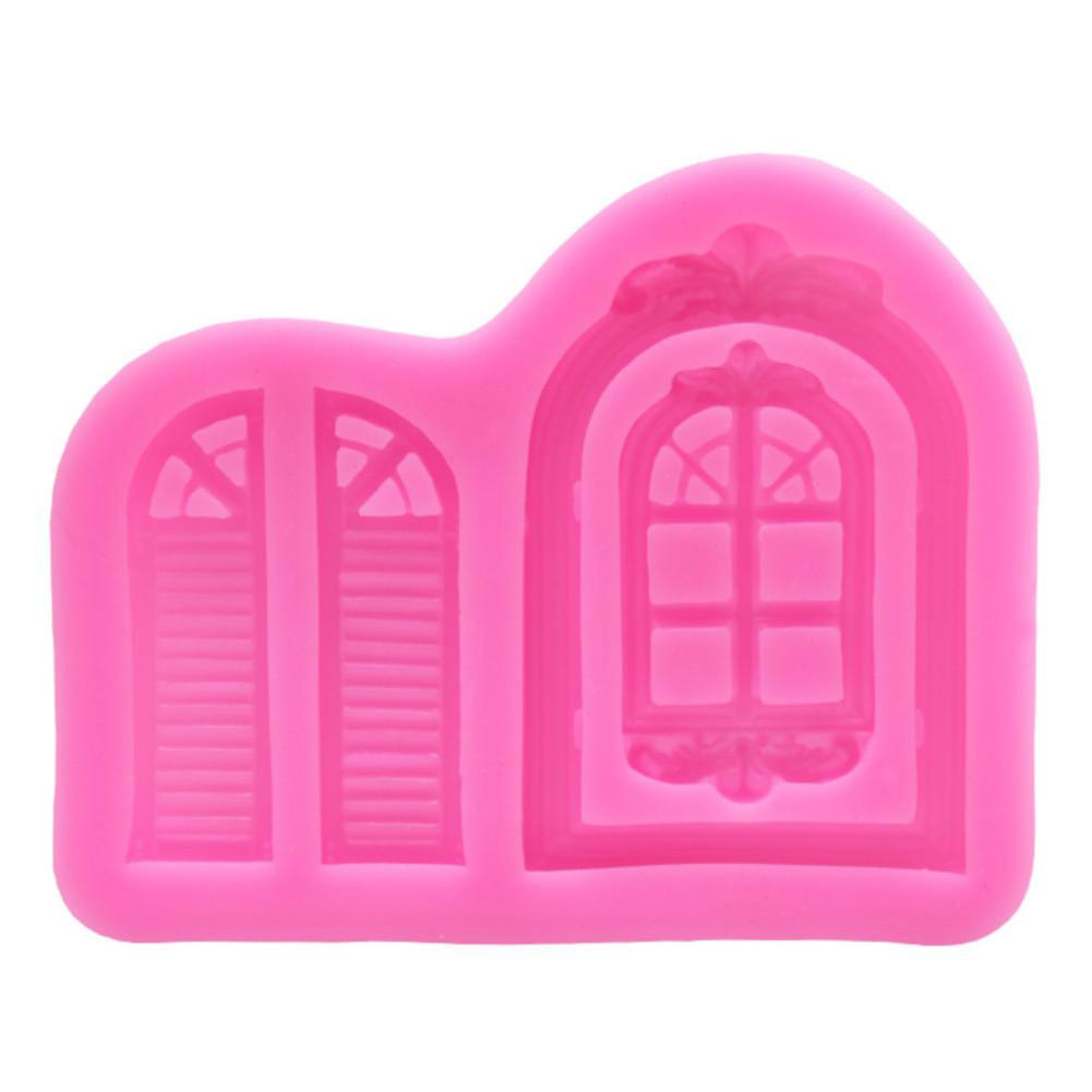 3d-silikonform In Form Eines Fensters Oder Einer Tür Zum Backen Von Schokolade Und Fondant