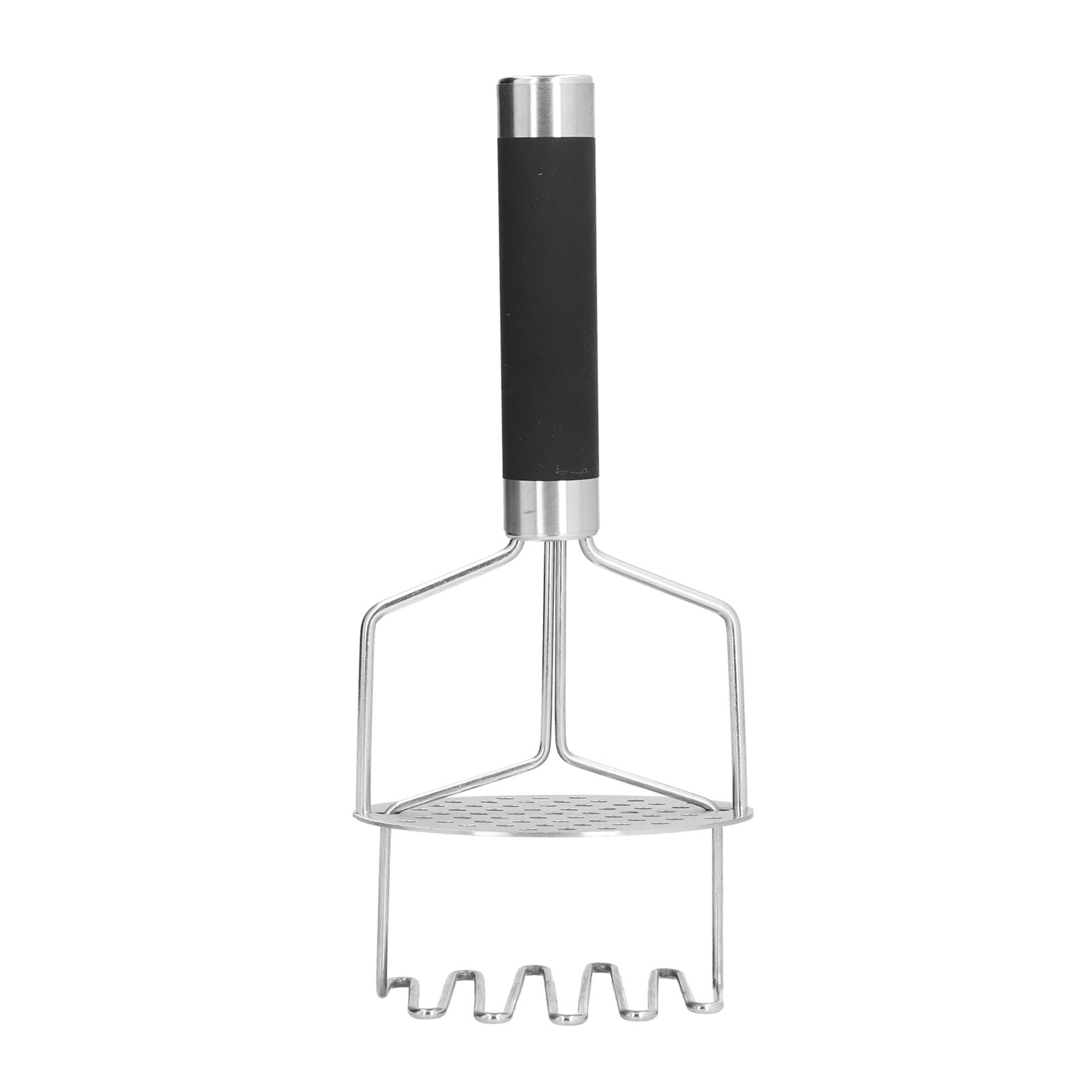 Doppelstufiger Kartoffelstampfer Aus Edelstahl, Kürbiszerkleinerer, Küchenutensil