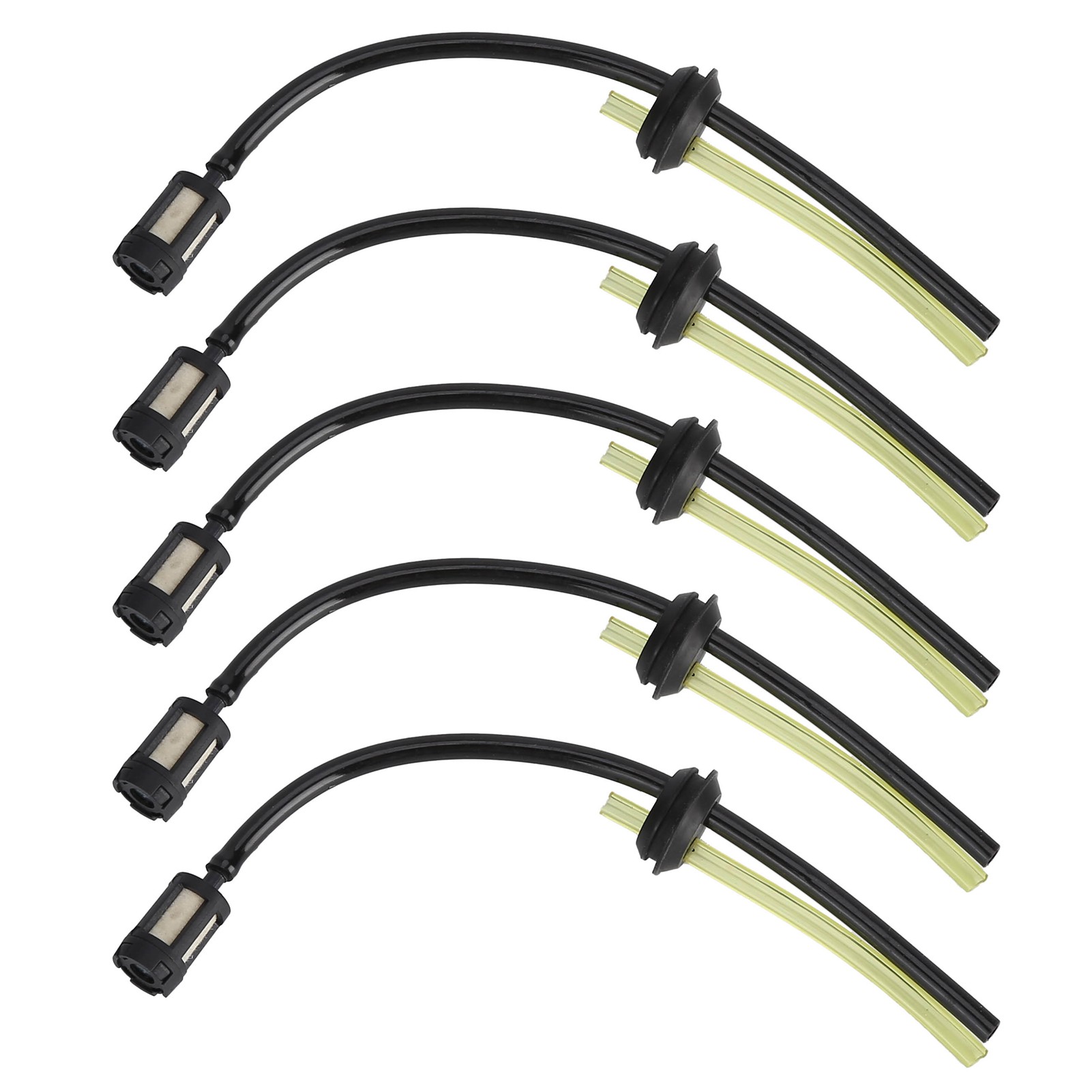 5x Flexibler Kraftstoffschlauch Und Kraftstofffilter Für Rasenmäher Und Freischneider