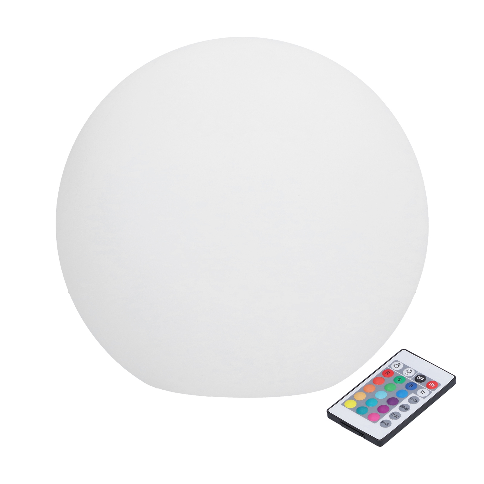 Rgbw-led-lichtkugel Mit 24-tasten-fernbedienung, 16 Farben, 4 Modi, Multifunktionale Runde Lampe Für Den Innenbereich