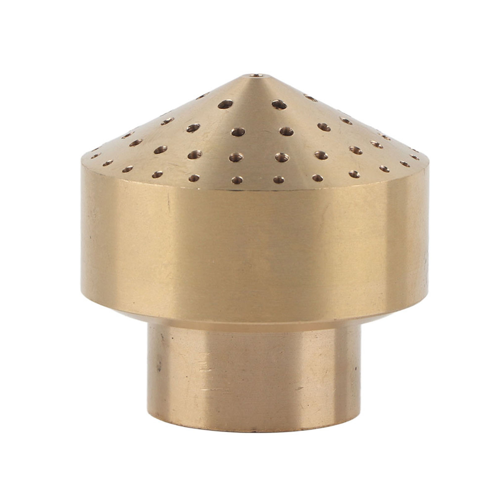 3/4" Goldmessing-feuerwerksfontänendüse Für Gartenteiche, Dekorative Sprühsäulendüse